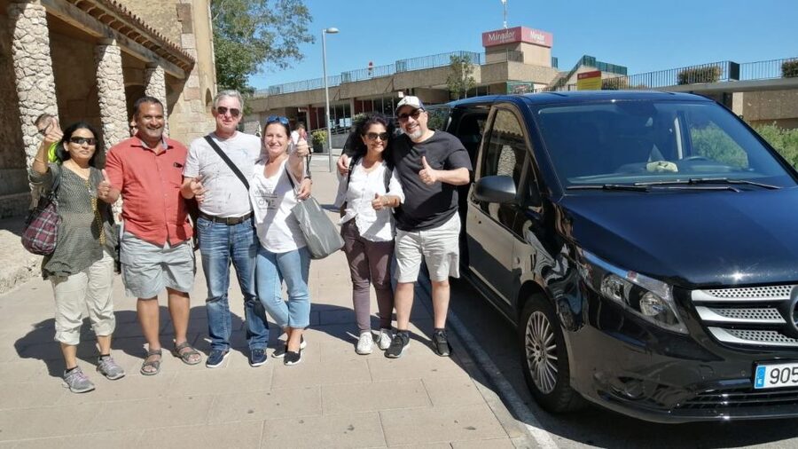 Montserrat & Cava Wineries Day Trip from Barcelona w/ Pickup - Montserrat’s rock formations and sacred center