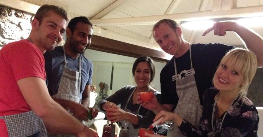 Mykonos: Cooking Class with Food and Wine - The organic garden and the meaning of local food