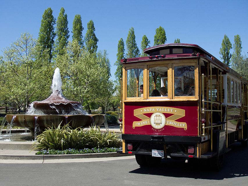 Napa Valley: Wine Tasting Tour by Open Air Trolley & Lunch - Why the open-air trolley makes Napa different