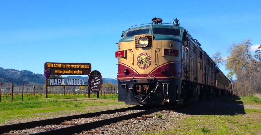 Napa Valley Wine Train: Gourmet Express Lunch or Dinner - Riding through Napa in an antique rail car