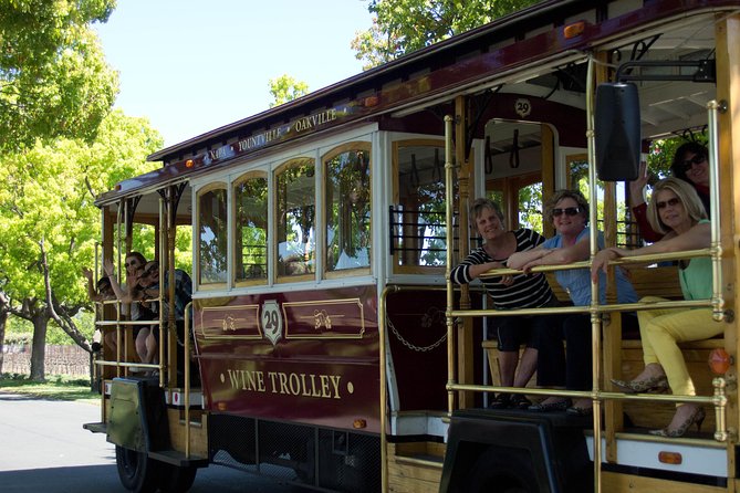 Napa Valley Wine Trolley Classic Tour - The Original Trolley Is Part of the Experience