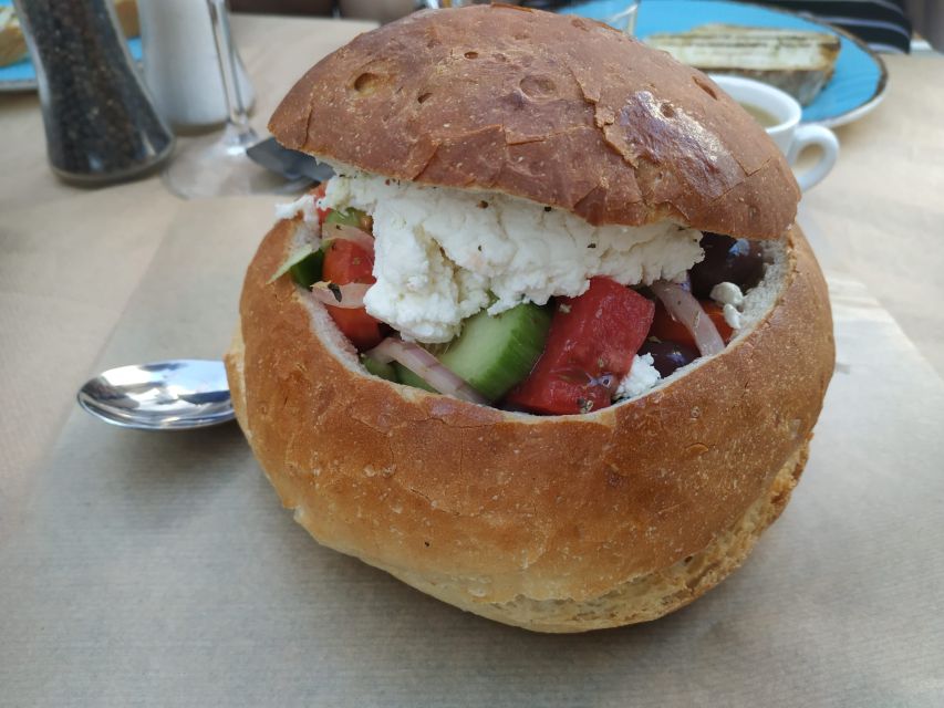Naxos: Naxos Town Food Tour with Tastings and Wine - The Temple of Apollo finish