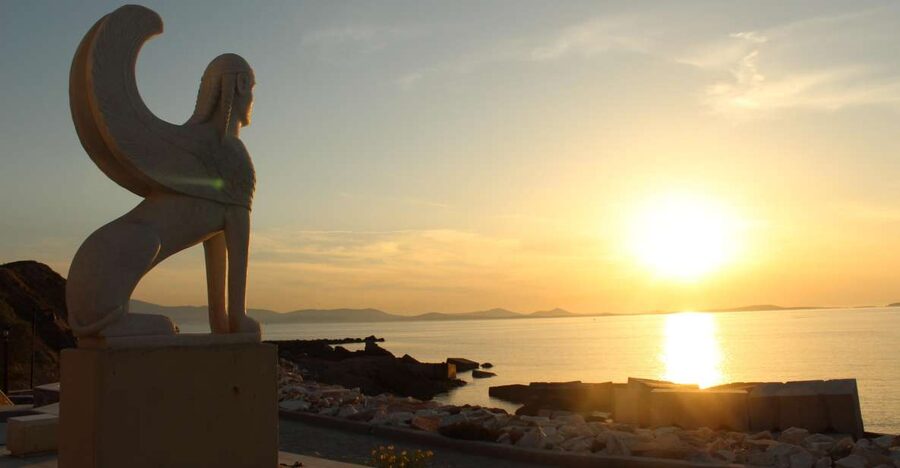 Naxos: Wine and Mythology Sunset Tour - The wine tasting inside an old Venetian cellar