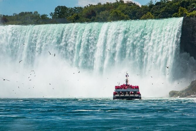 Niagara Falls Day Tour Includes Boat Cruise, Winery Stop & Lunch - The boat ride or Journey Behind the Falls