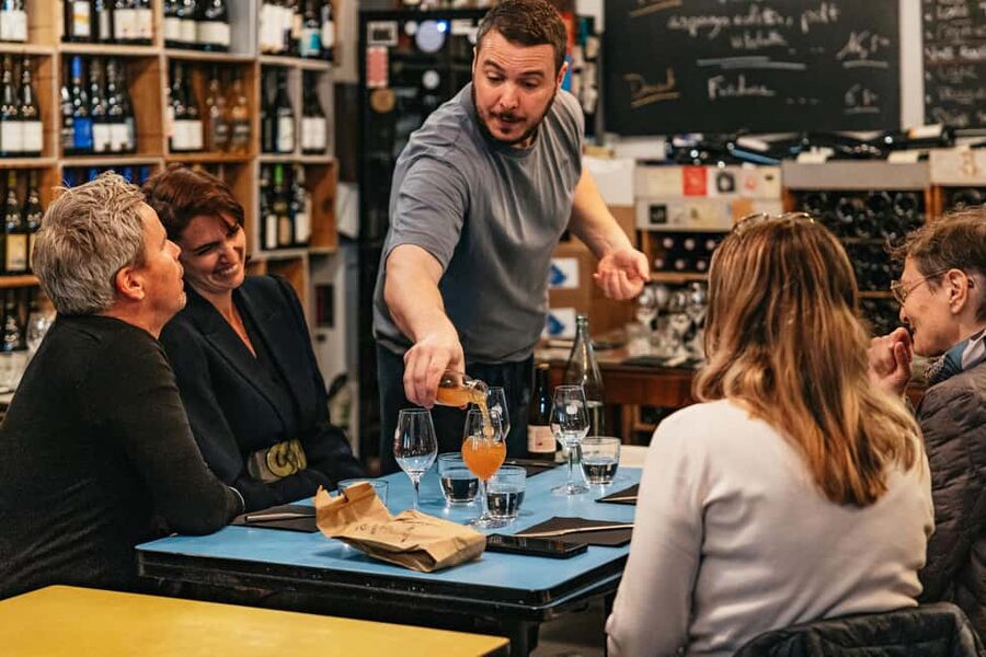 Nice: Sunset Food Tour with Full Meal and Wine - First tastes: chocolate, olive oil, and tapenade