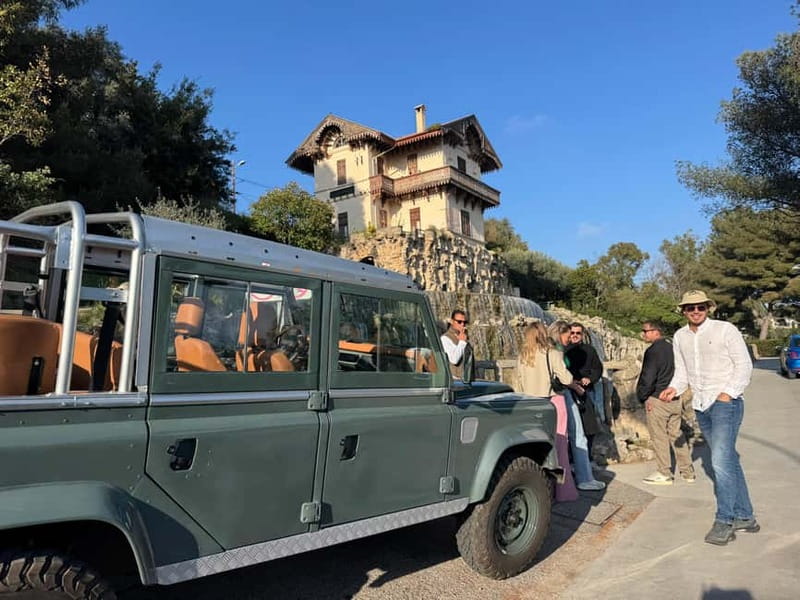 Nice: Sunset & Wine Tasting in a historic Land Rover - The ride back as Nice lights up
