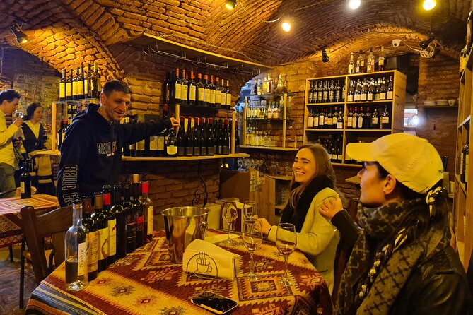 Old Tbilisi Highlights Walking Tour with Wine & 10 Tastings - Shardeni streets, churches, and local customs
