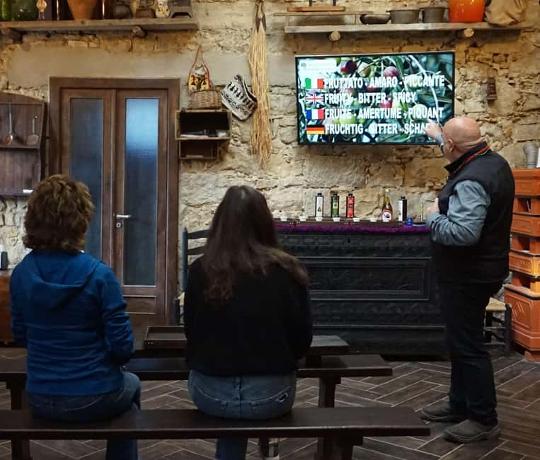 Olive Oil Museum: Extravirgin school - Food & wine tasting - Sa Mola de Su Notariu and its old oil lamps