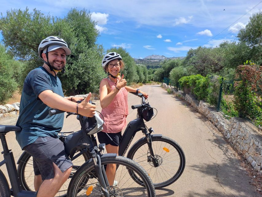 Ostuni: Guided e-bike tour + countryside tasting stop - Leaving Ostuni by E-Bike