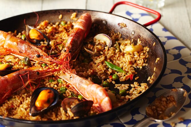 Paella Class & Bottomless Wine: Las Ramblas Views - Unlimited Rioja wine changes the value calculation
