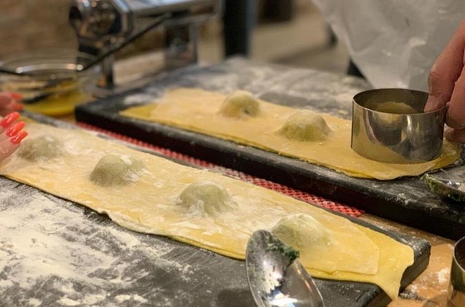Palermo: Pasta and Tiramisu Small Group Cooking Class with Wine - The shared meal and drinks