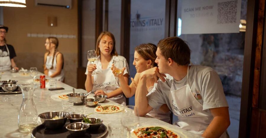 Palermo: Pizza and Gelato Cooking Class with Dinner and Wine - Is it really suitable for children?