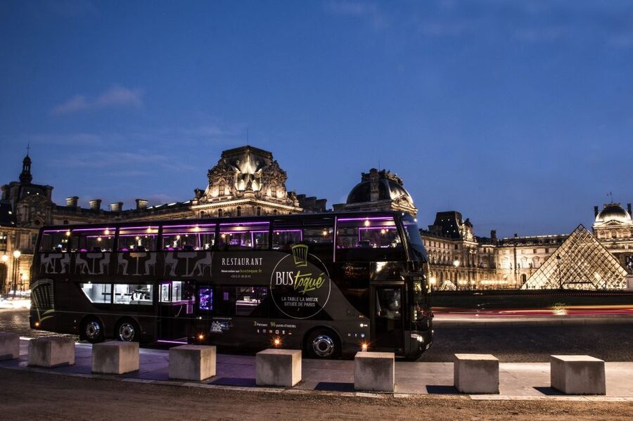 Paris: Bus Toqué Tour with 5-Course Dinner and Champagne - Key points to know before booking