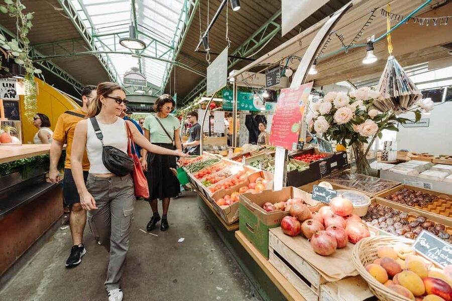 Paris Culinary Tour: 11 Tastings & 2 Wines in Le Marais - Moroccan crepes at Paris’s oldest covered market
