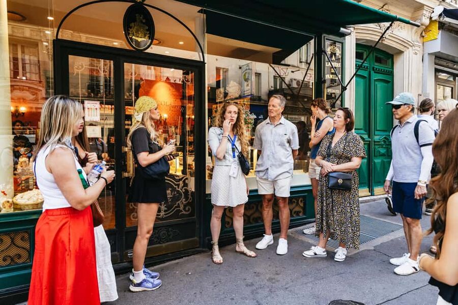 Paris: Montmartre Cheese, Wine & Pastry Guided Walking Tour - Walking through the less obvious Montmartre