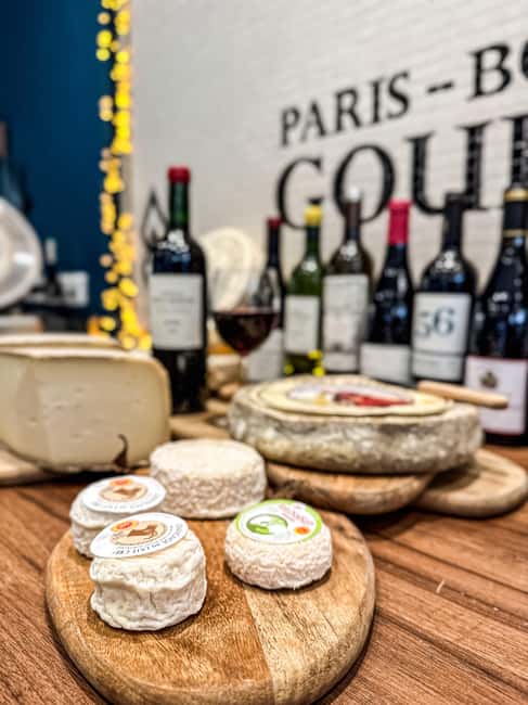 Paris: Tasting of 3 Wine and 3 Cheese - Who will enjoy this most?