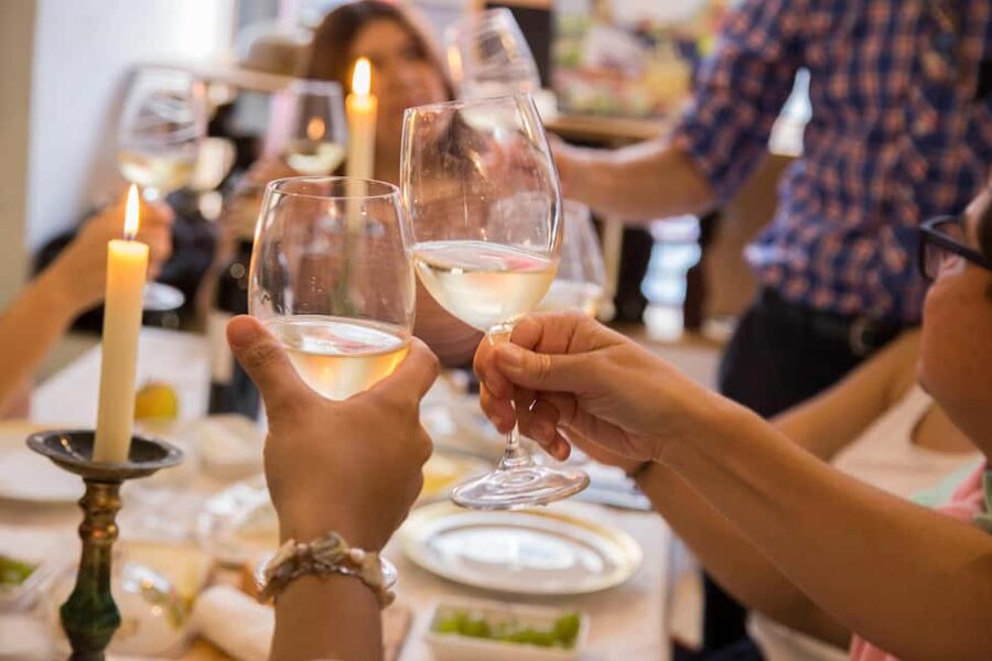 Paris: Wine and Cheese Tasting with a Chef Sommelier - Mouffetard Market before the wine begins