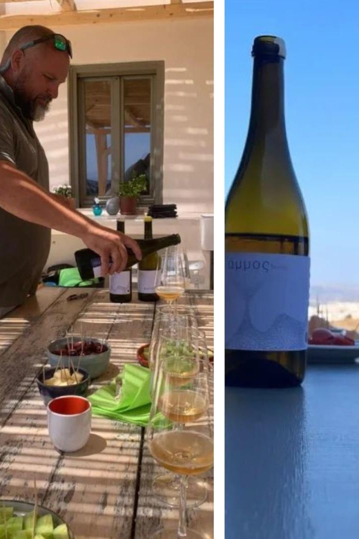 Paros: Wine tasting at Local Winery - The five wines: natural, fresh, and distinctly local