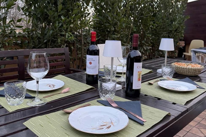 Pasta and tiramisù Cooking class with Wine at Piazza Navona - Making fresh pasta with flour and one egg