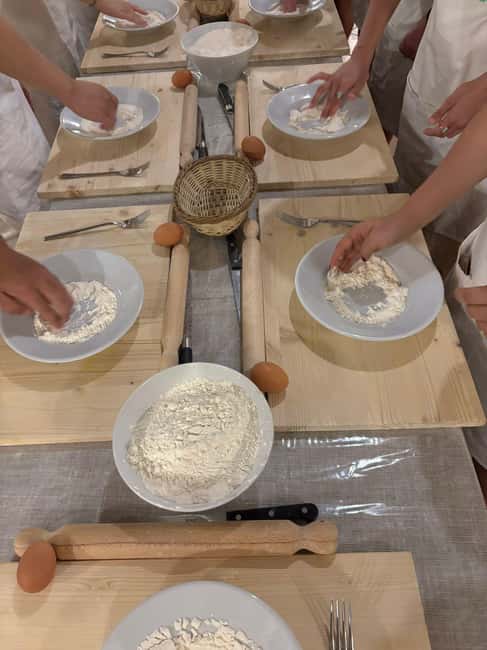 Pasta and tiramisù Cooking class with Wine at Piazza Navona - A strong choice for families and couples