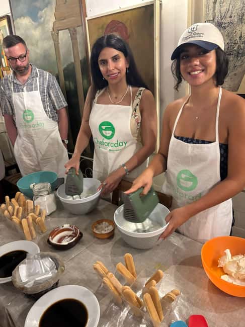 Pasta and tiramisù Cooking class with Wine at Piazza Navona - What to bring and how to plan your time