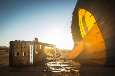 Phoenix: Hot Air Balloon Flight with Champagne