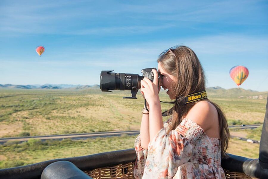 Phoenix: Hot Air Balloon Ride with Champagne and Catering - Why Phoenix works so well from a balloon