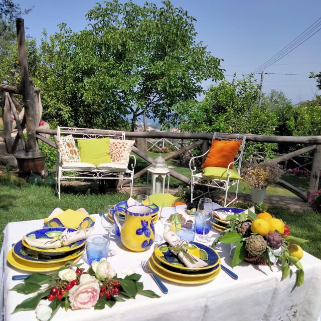Piano di Sorrento: Cooking Class with Food Tasting and Wine - Key things to know before you book