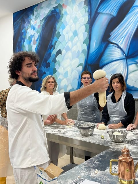 Pizza-Making Workshop by night with glass of wine - Learning Dough from a Local Chef