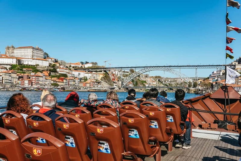Porto: Bridges Cruise & Sunset & Port Wine Cellar Option - The audio guide: useful, but plan ahead