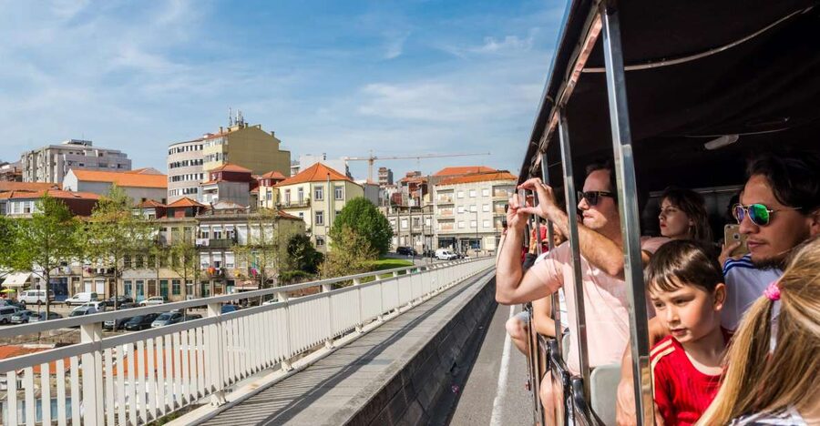 Porto: City Train Tour, River Cruise & Wine Cellar - A useful first look at Porto from the cathedral