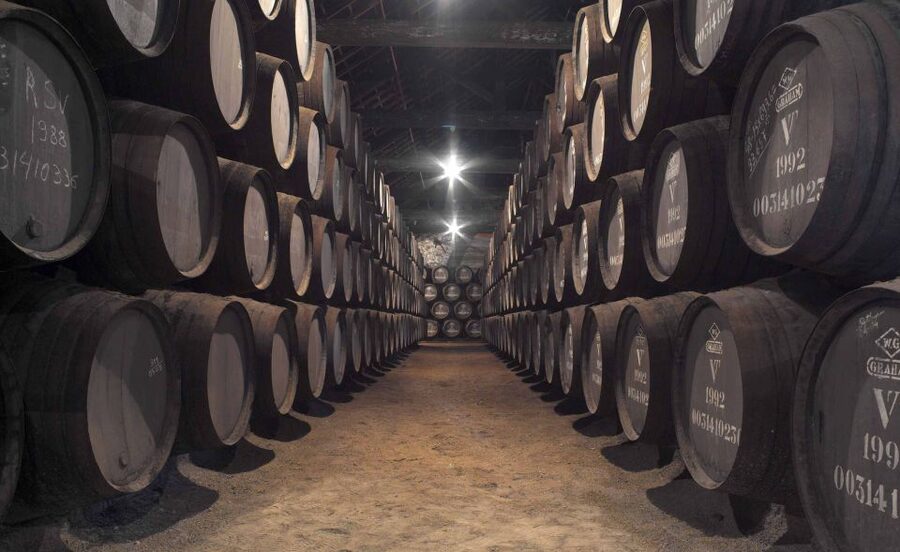 Porto: Graham's Port Lodge Tour with Premium Wine Tastings - Inside the 1890 lodge