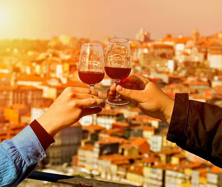Porto: Sunset Walking Tour with Port Wine and Views - How reliable is the sunset timing?