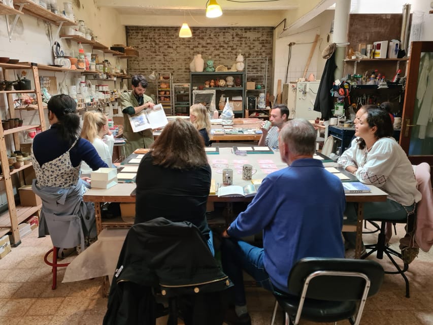Porto: Tile Painting Workshop with Tea and Port Wine - Arriving near Campanhã station