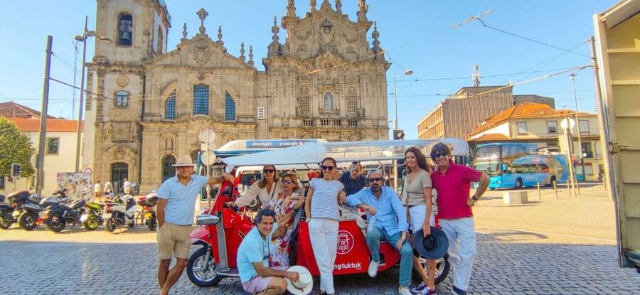 Porto: Tuk-Tuk Tour, Douro River Cruise, and Wine Tasting - A fast introduction to Porto by electric tuk-tuk