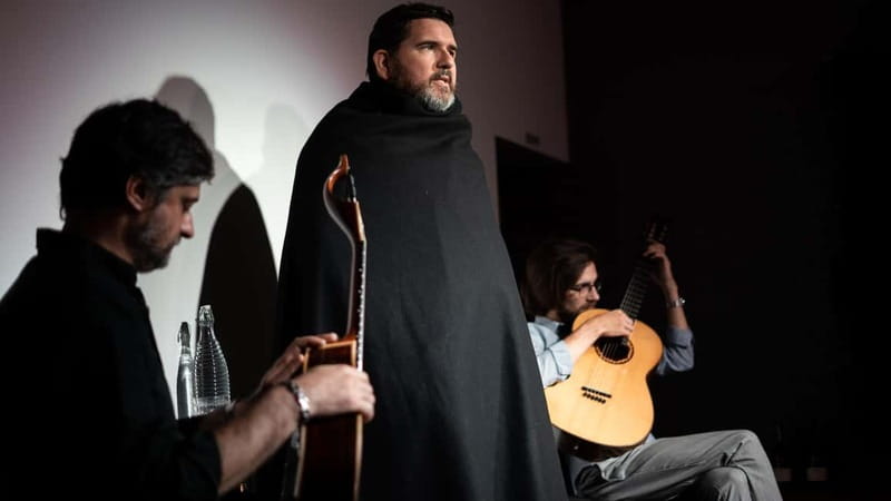 Porto: What is Fado? Commented Live Concert with Port Wine - Entering the Ribeira auditorium on R. de São João