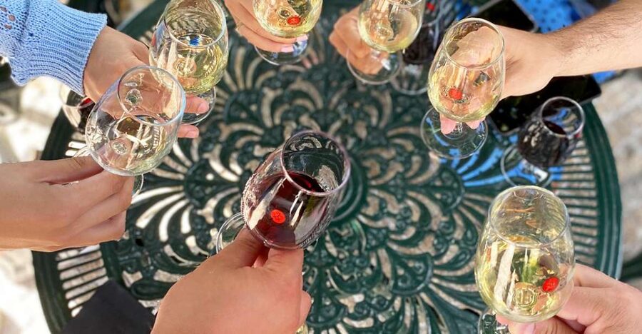 Porto: Wine Tasting with Tapas Walking Tour - Inside the Port cellar