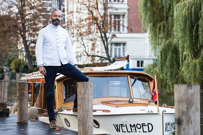 Private Champagne Canal Cruise in Amsterdam - The UNESCO canal ring and seven bridges