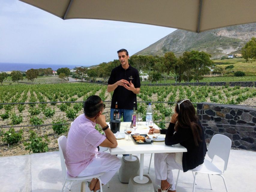 Private Group Visit to Akrotiri & 3 Wineries with Tastings - Booking details and useful preparation