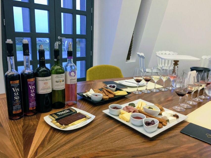 Private Group Visit to Akrotiri & 3 Wineries with Tastings - Entering Akrotiri, Santorini’s buried Bronze Age city