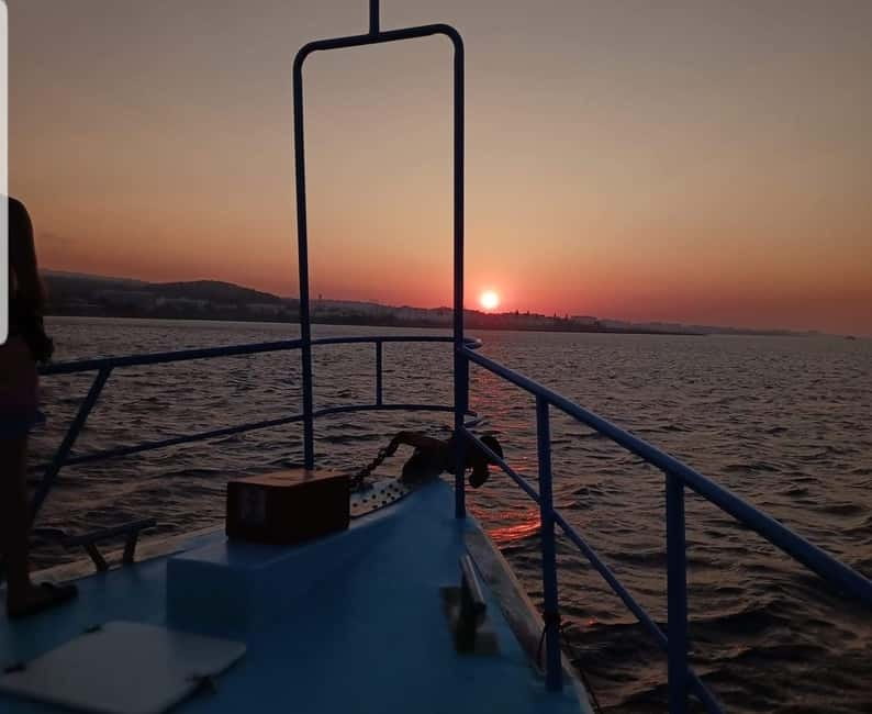 Protaras Blue Lagoon Sunset Tour with Pizza & Champagne - Cape Greco National Forest Park from the sea