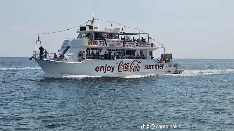 Protaras Blue Lagoon Sunset Tour with Pizza & Champagne - Booking, cancellation, and language details