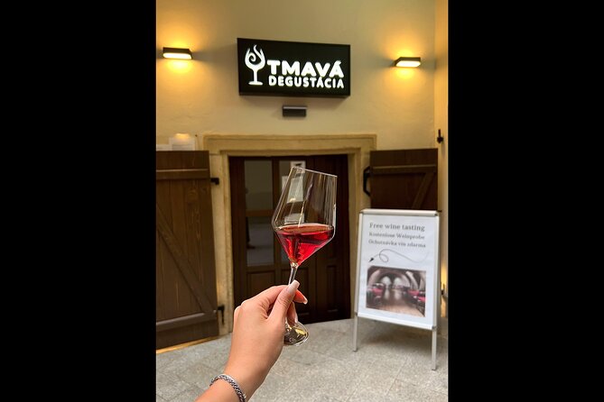 Quick Wine Tasting in Michalská - Entering the cellar on Michalská 3