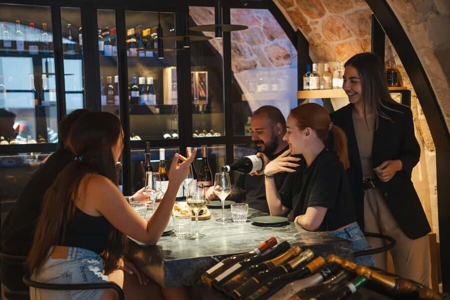 Rethymno: Cretan Wine Tasting Guided Tour with Local Food - What happens at Sella Vineria