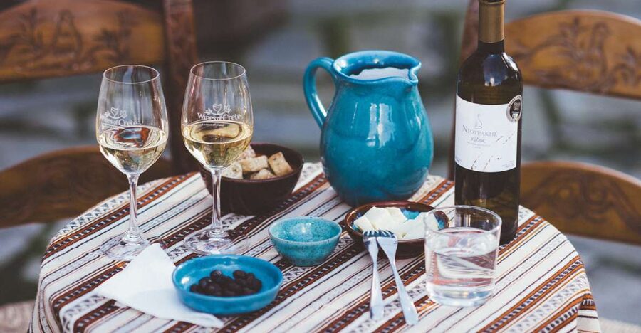 Rethymno: Private Winery & Olive Oil Tasting Tour with Lunch - Starting from Rethymno and reaching the countryside