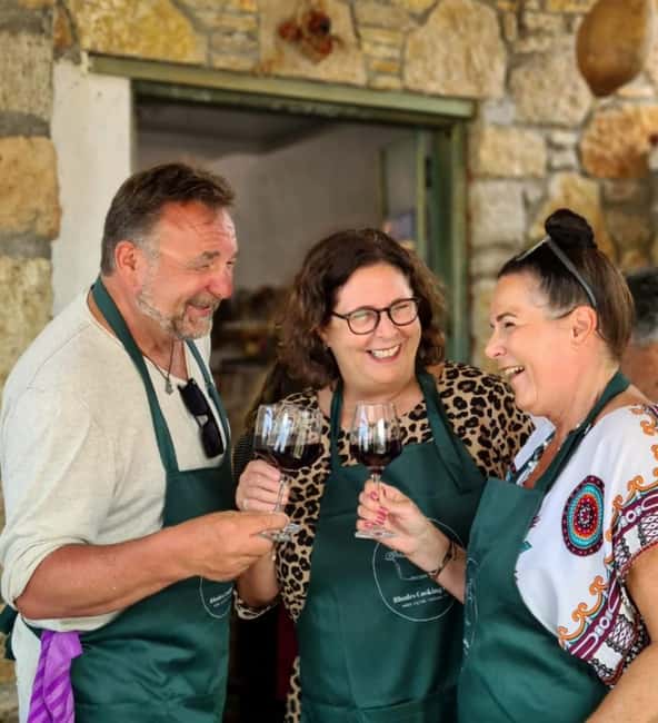 Rhodes: 1952 Farmhouse Cooking & Lunch with Unlimited Wine - Key points to know before booking