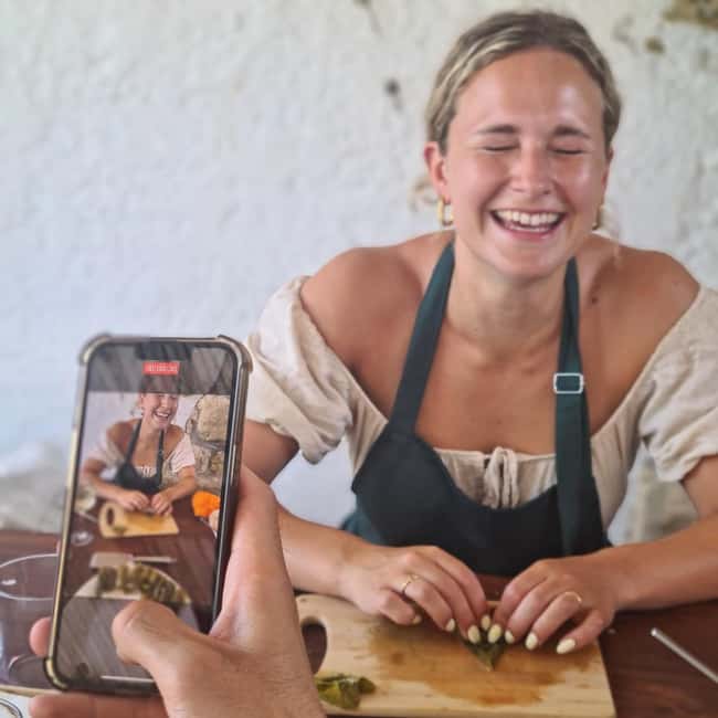 Rhodes: 1952 Farmhouse Cooking & Lunch with Unlimited Wine - Greek dishes worth saving for your own kitchen
