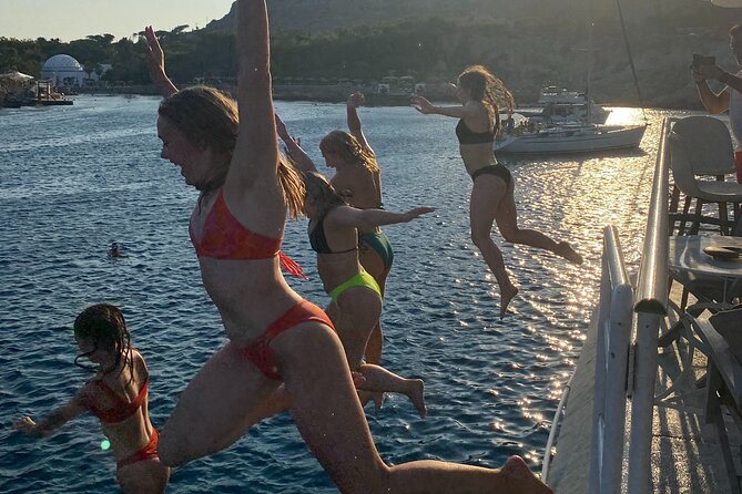 Rhodes Bay to Bay Swim Cruise-Greek Buffet w/wine included - Is $71.38 a Fair Price?