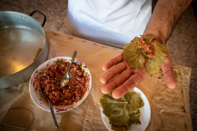 Rhodes: Cooking Lesson and Wine Tasting with Lunch - Walking through a traditional village