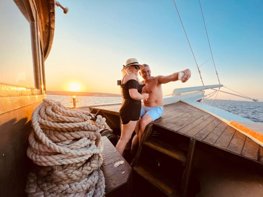 Rhodes: Sunset Cruise with Unlimited Aperol, Beer, and Wine - Crew, music, and the feel on board